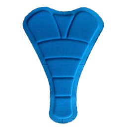 CPC035 製作單車褲坐墊 海棉加硅膠坐墊 騎行內褲墊17*24cm 單車褲坐墊專門店 1102 藍色 CPC035 製作單車褲坐墊 海棉加硅膠坐墊 騎行內褲墊17*24cm 單車褲坐墊專門店 1102 藍色